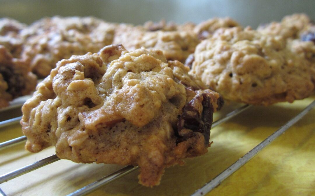 Coconut Chocolate Chip Oatmeal Cookies