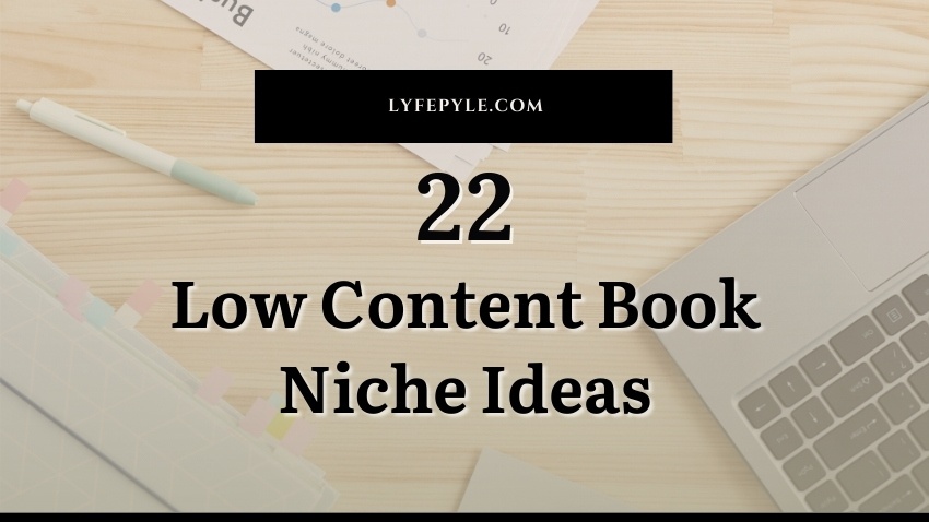 22 Low Content Book Niche Ideas Plus Bonus Sub-Niches